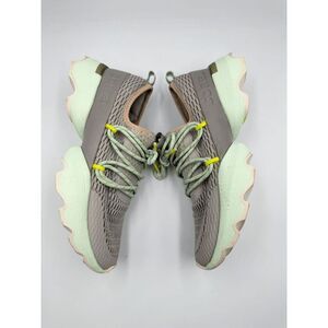 Sorel Kinetic Impact Lace Sneakers Women’s 8.5 Gray Mint Athletic Walking Shoes